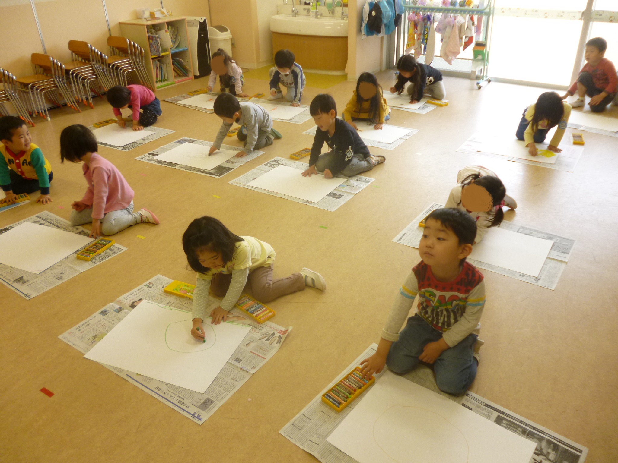 新年度の様子（幼児）