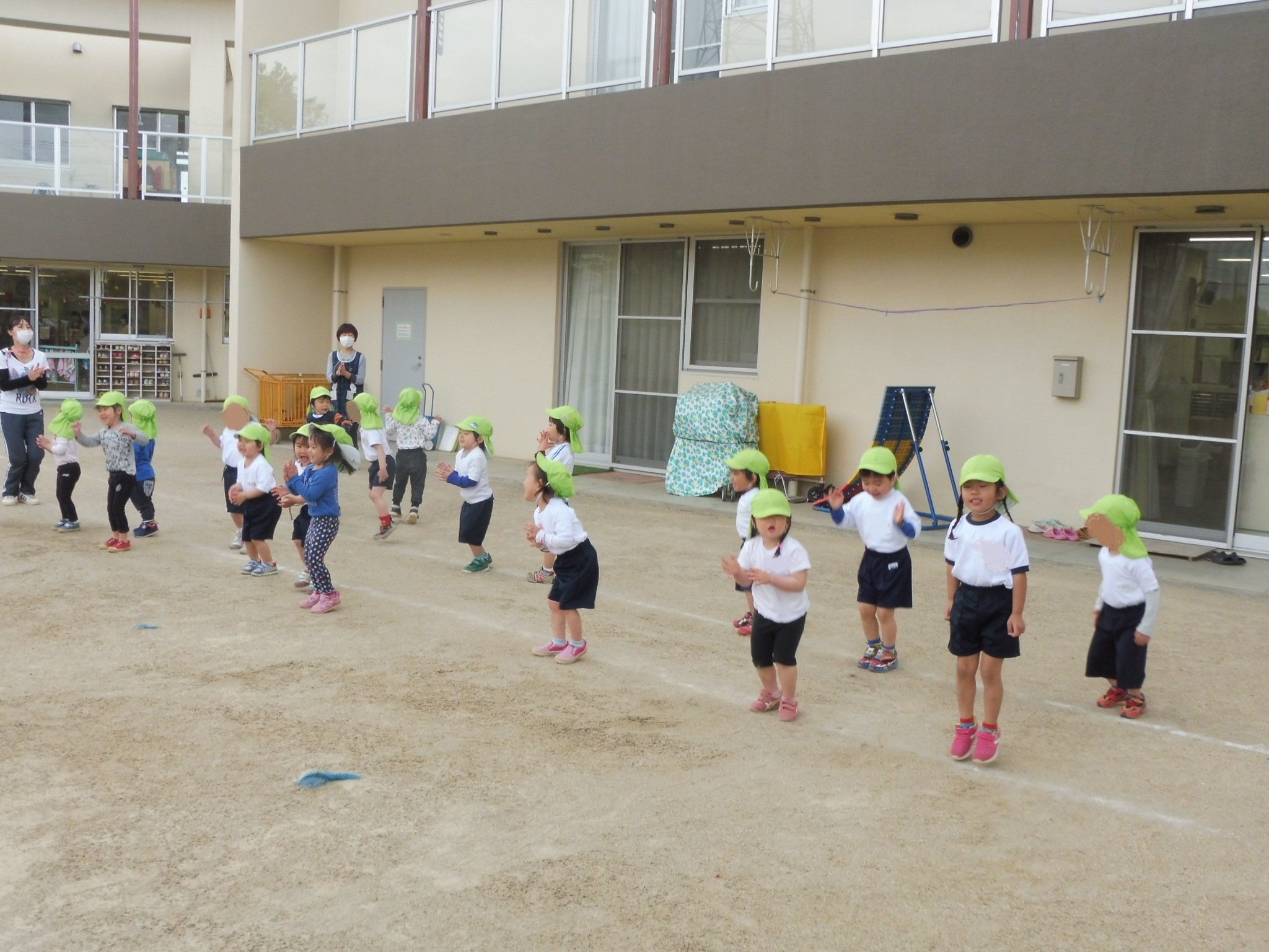 新年度の様子（幼児）