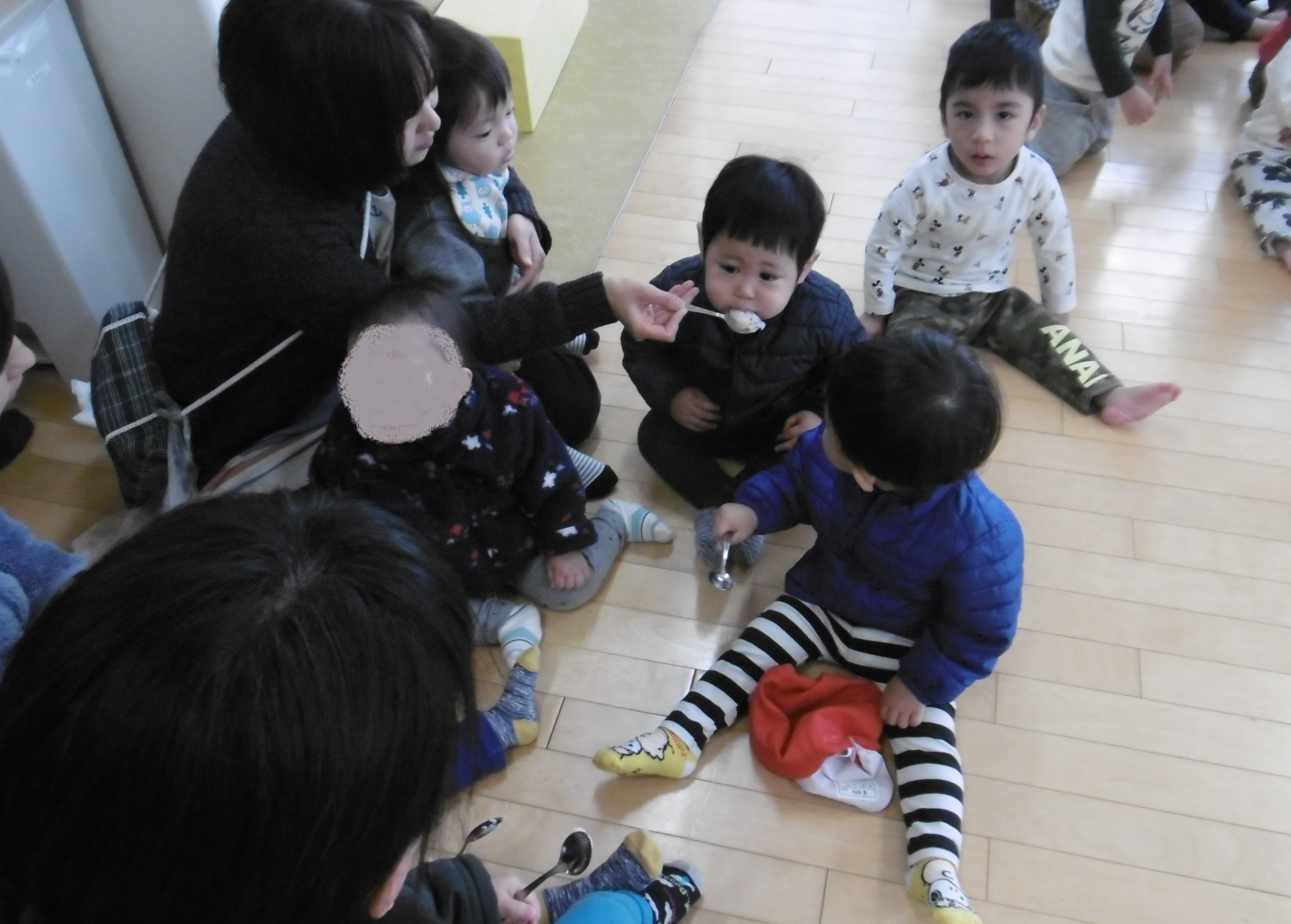 おもちつき会①