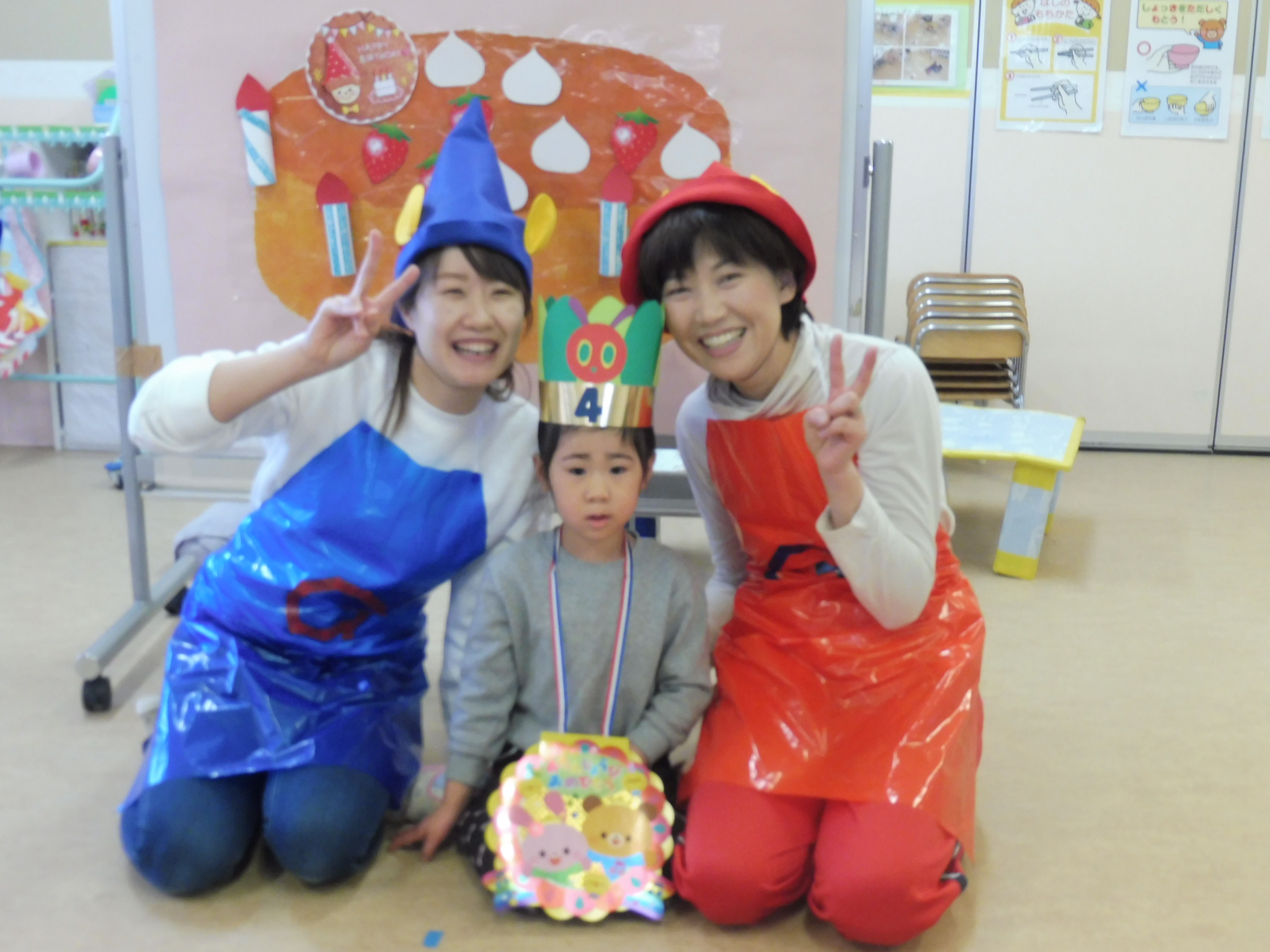 1月生まれ誕生会（幼児）