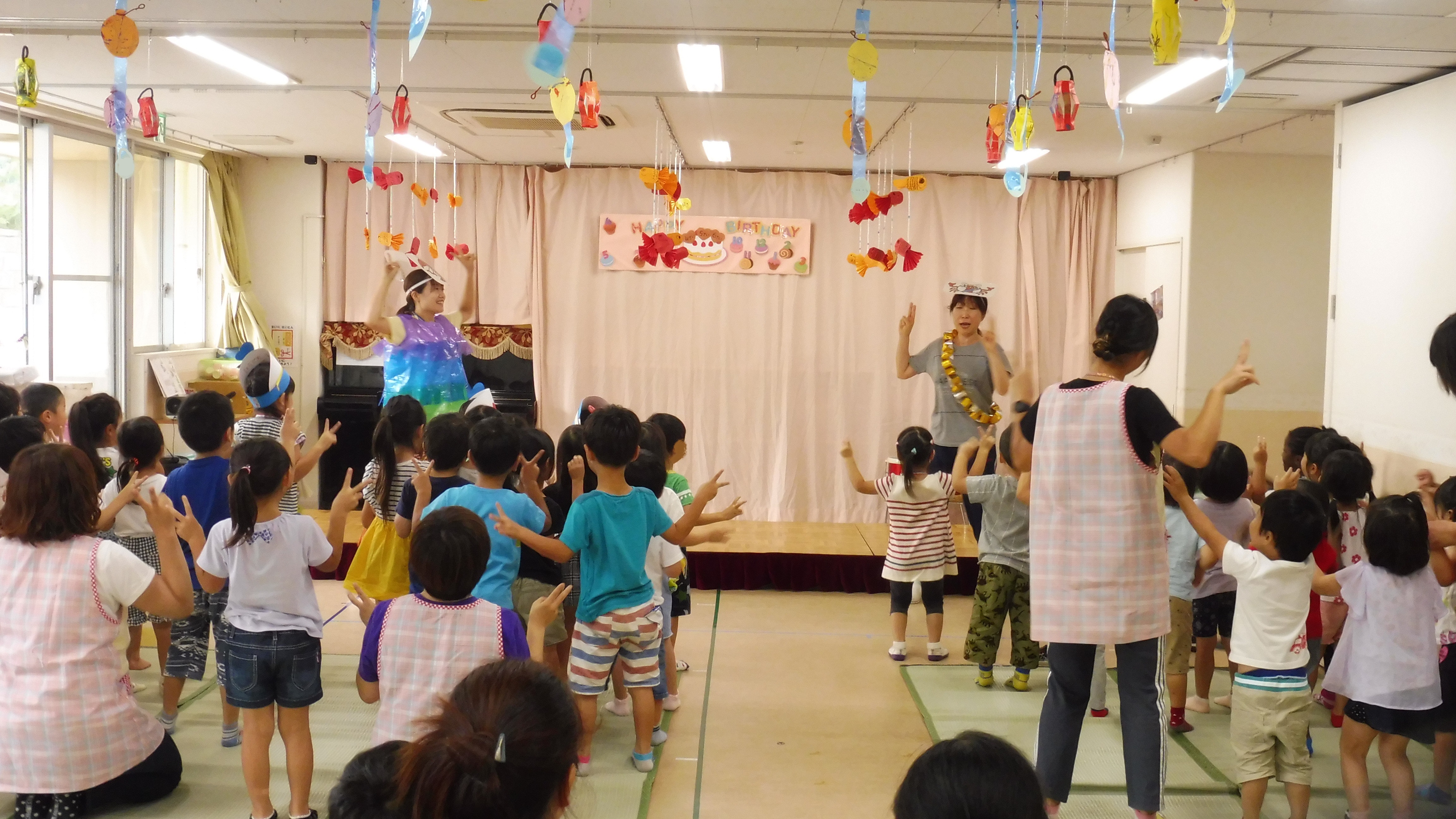 8月生まれ誕生会