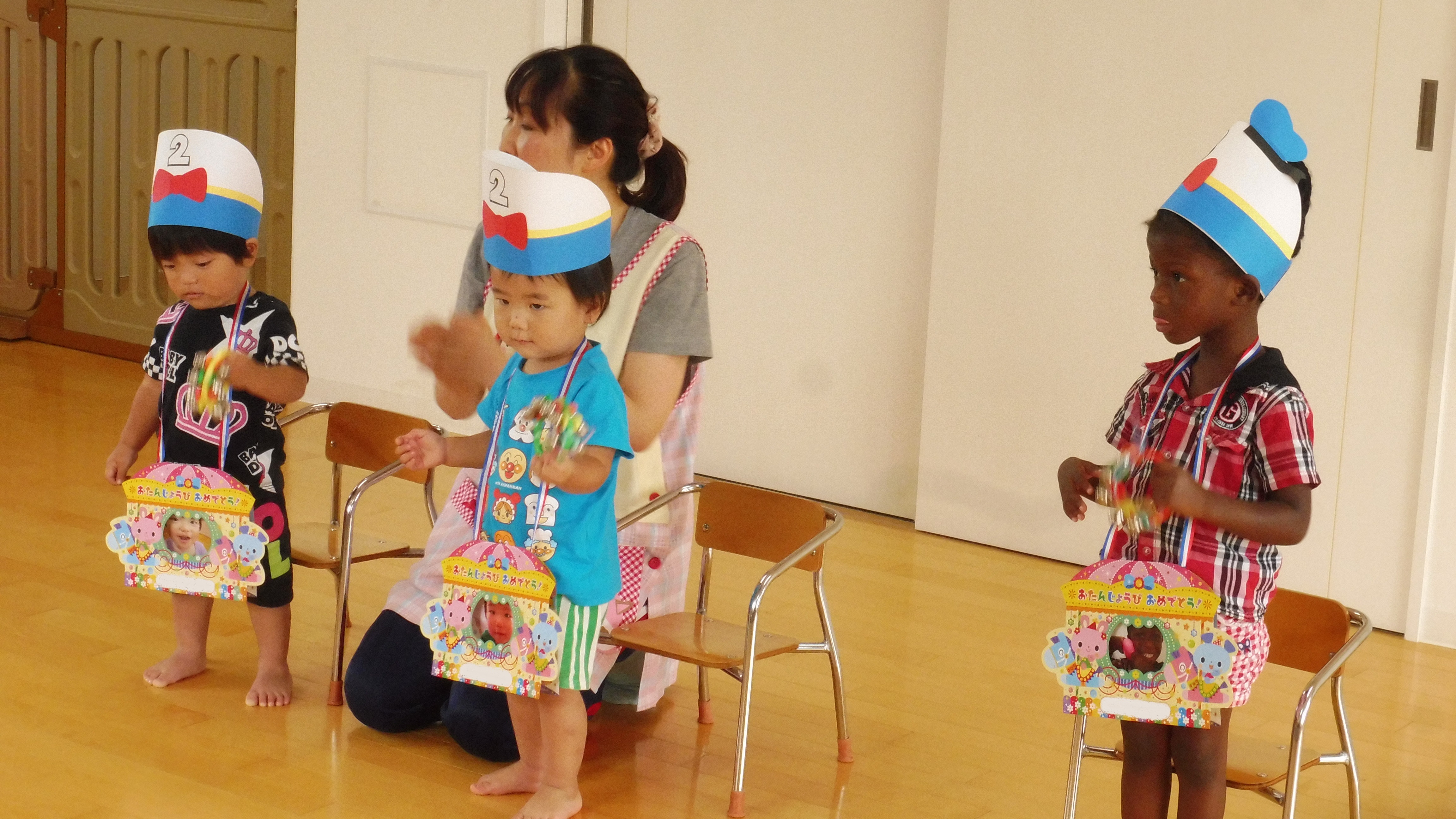 8月生まれ誕生会